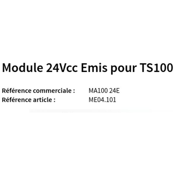 Sim Désenfumage Module 24Vcc Emis pour TS100